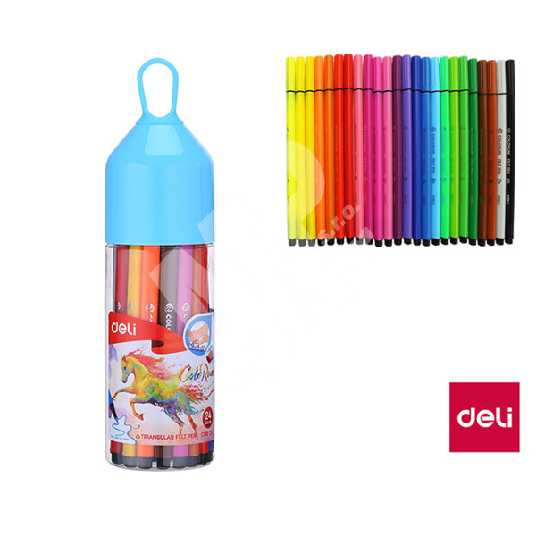 الوان deli فلوماستر
